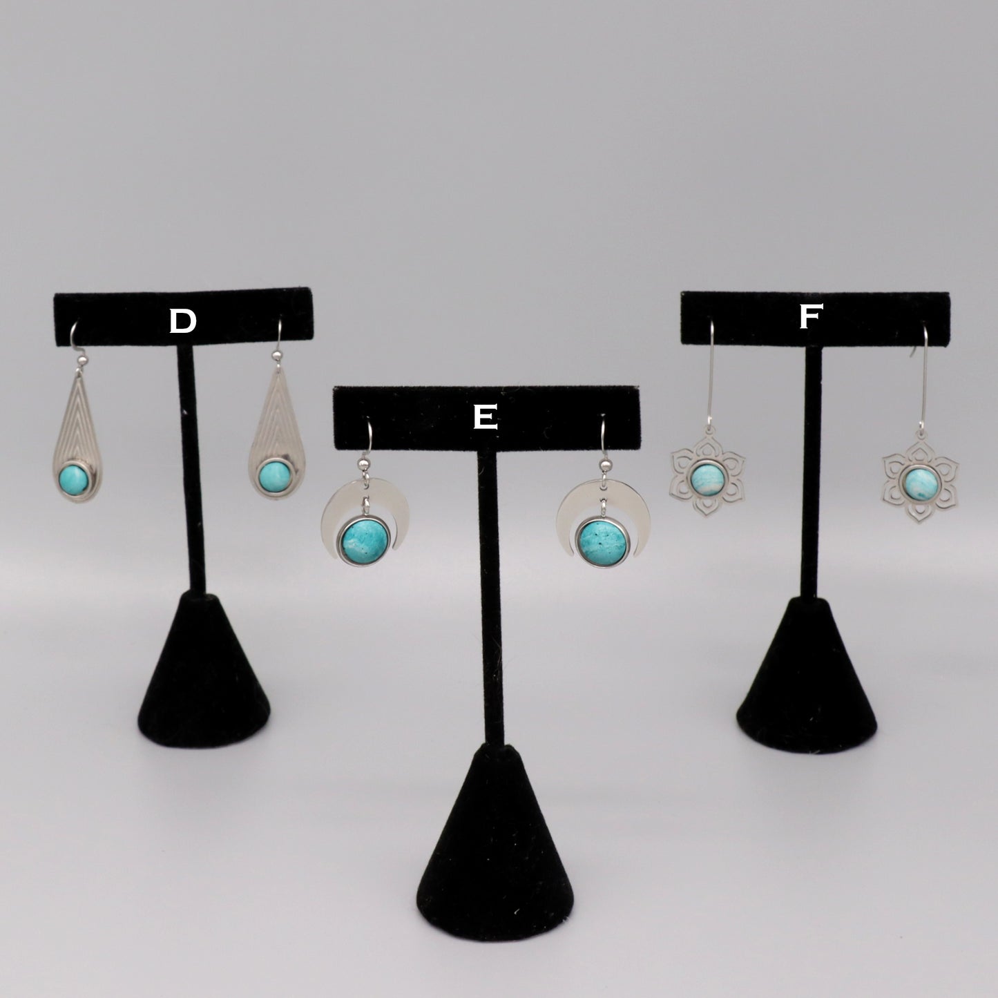 Aqua Concrete & Steel Jewelry Collection