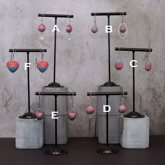 Bisexual Pride Concrete & Steel Jewelry Collection