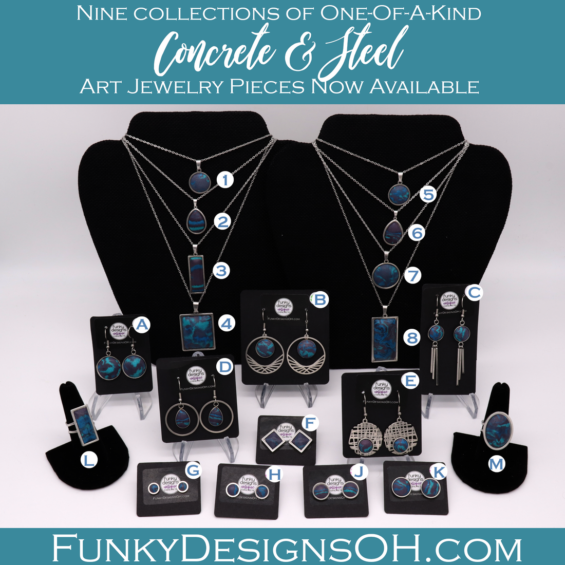 Nine Jewelry Collections available