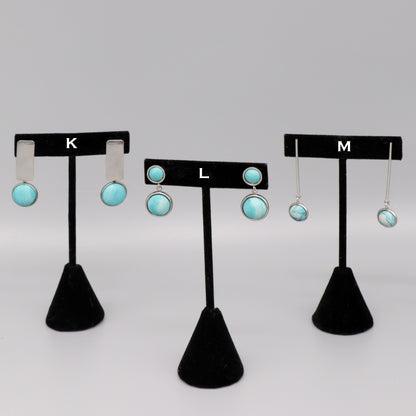 Aqua Concrete & Steel Jewelry Collection - March 2025
