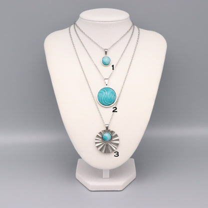 Aqua Concrete & Steel Jewelry Collection - March 2025