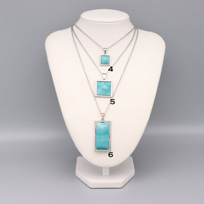 Aqua Concrete & Steel Jewelry Collection - March 2025