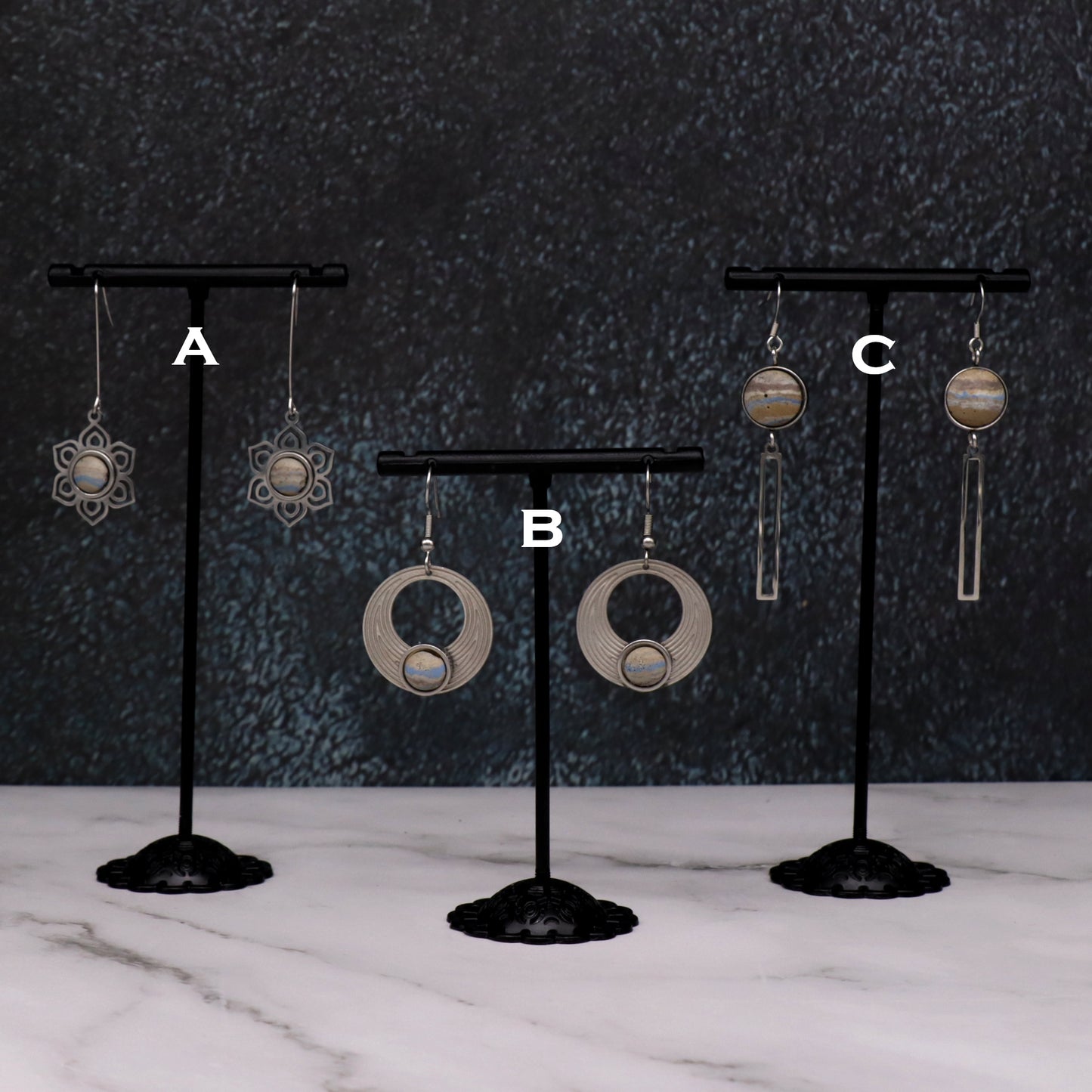 Coastal Dreams Concrete & Steel Jewelry Collection - July 2025