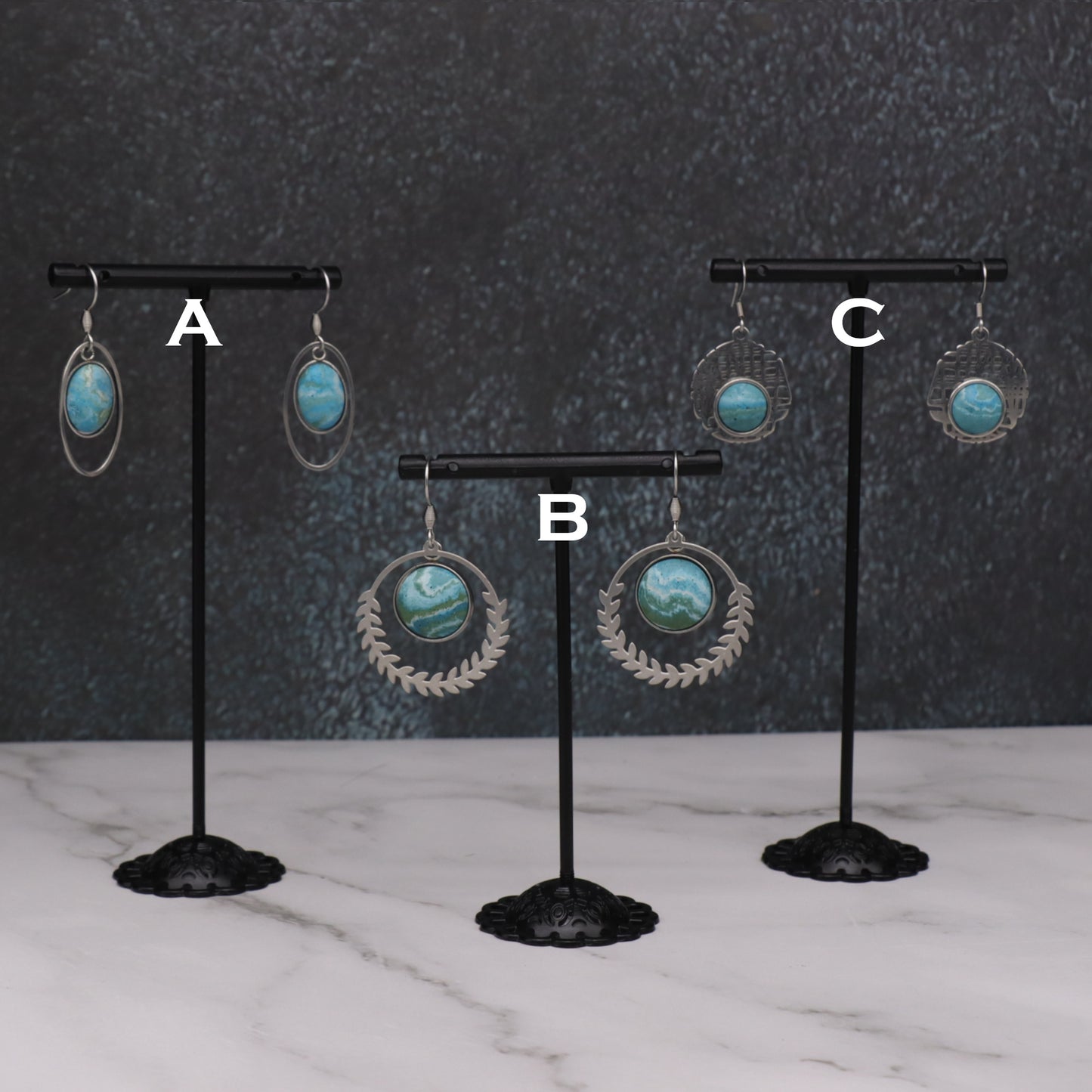 New Blue Planet Concrete & Steel Jewelry Collection - August 2025