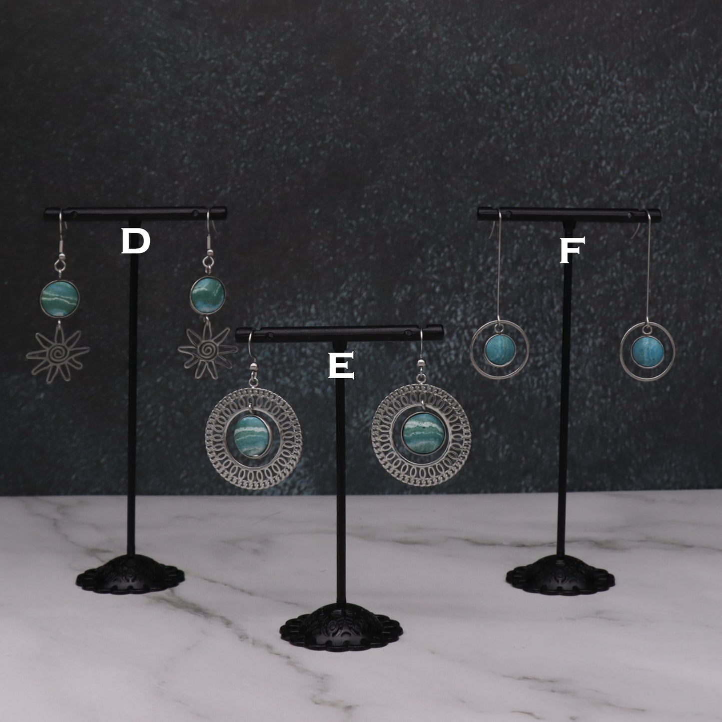 New Blue Planet Concrete & Steel Jewelry Collection - August 2025