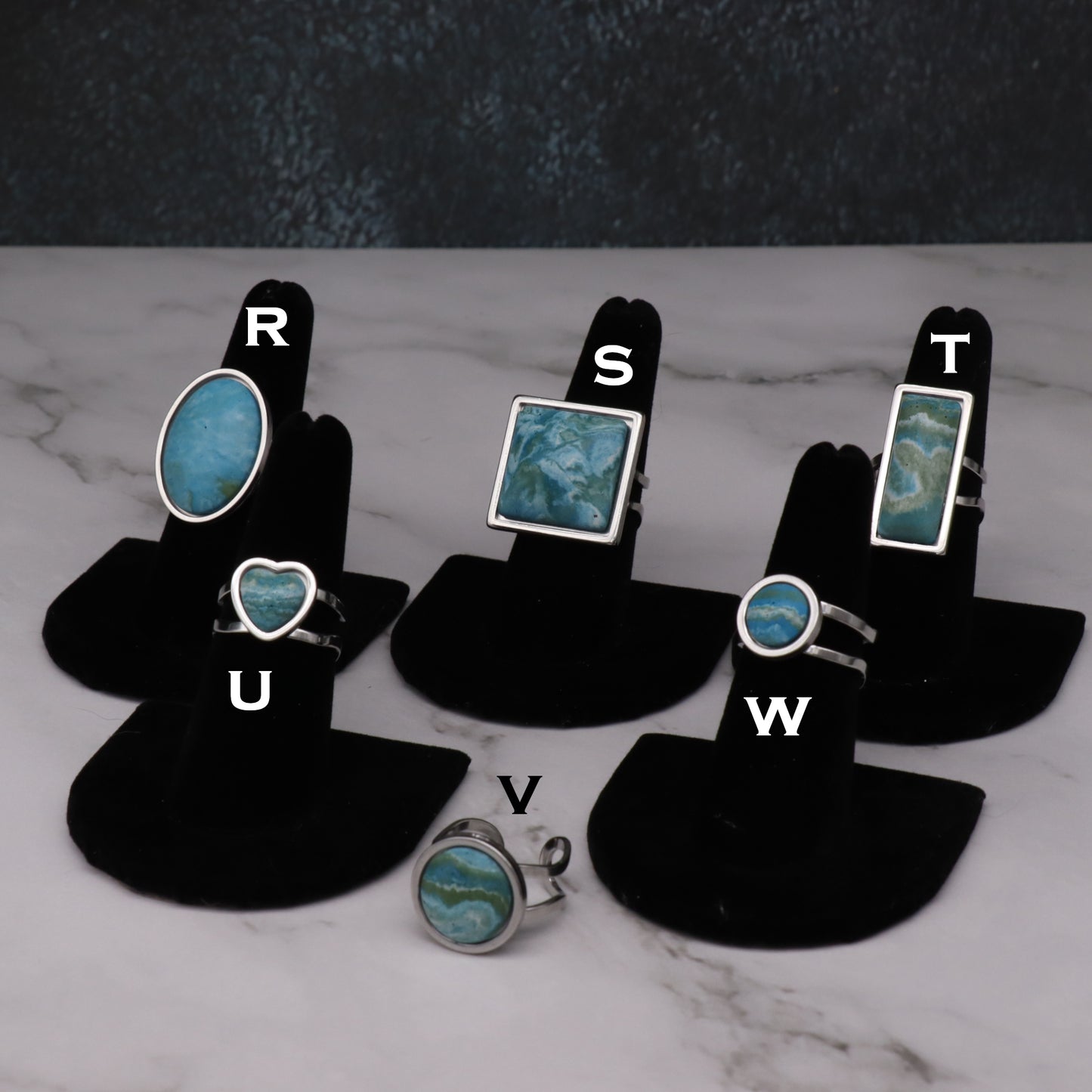 New Blue Planet Concrete & Steel Jewelry Collection - August 2025