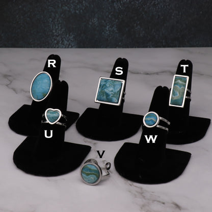 New Blue Planet Concrete & Steel Jewelry Collection - August 2025