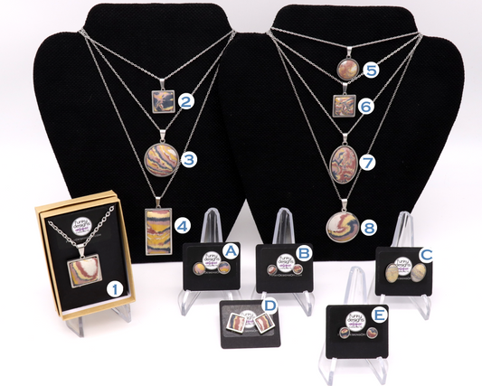 Nature's Bounty Concrete & Steel Jewelry Collection