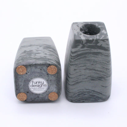 Concrete Taper Candle Holders